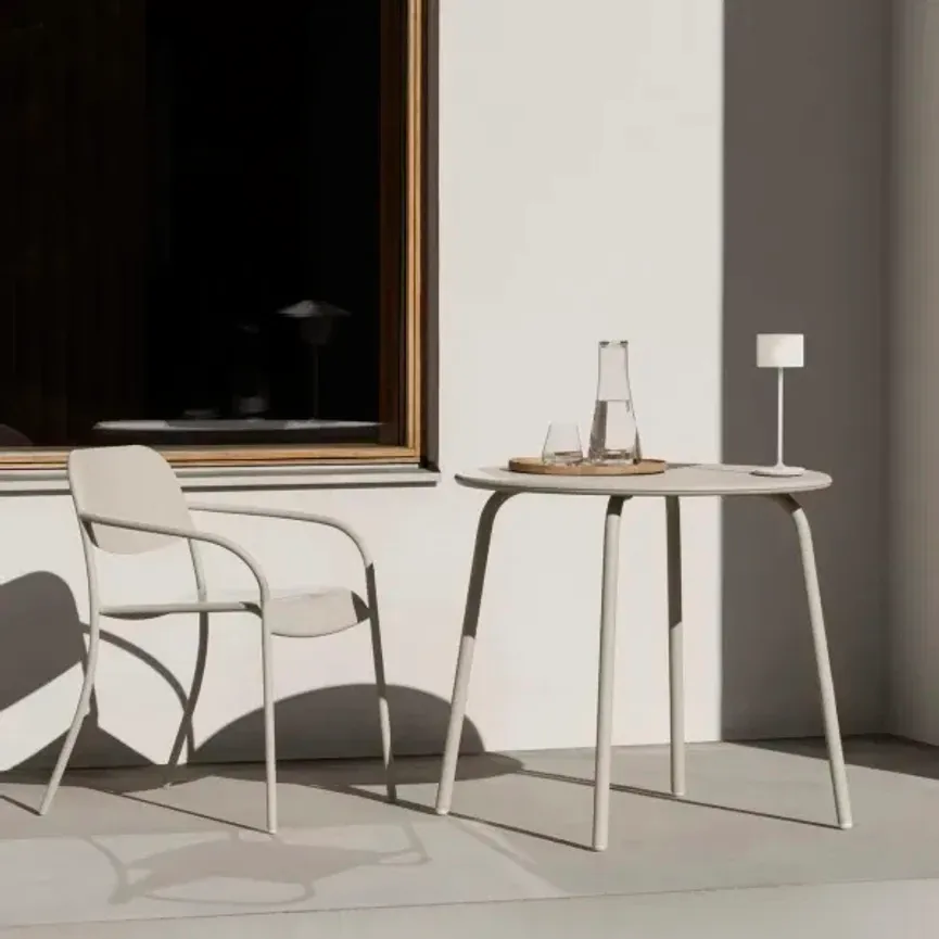 Loungetisch Ø80 milieu