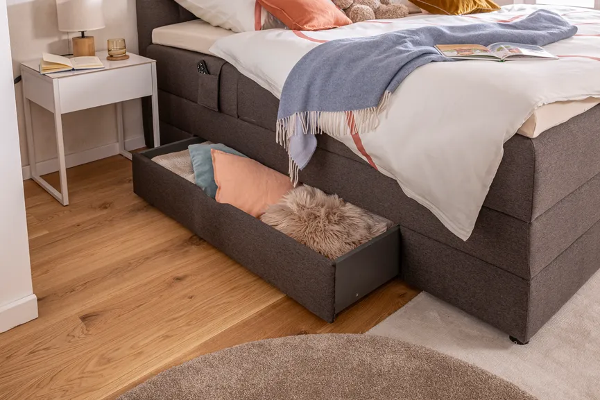 Boxspringbett detail