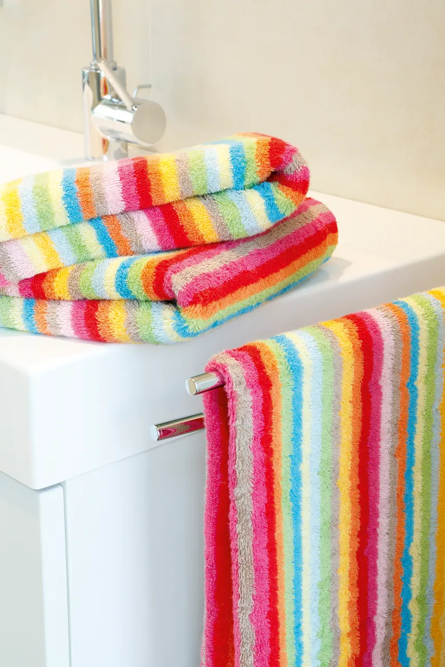 Waschhandschuh LIFESTYLE Strei milieu