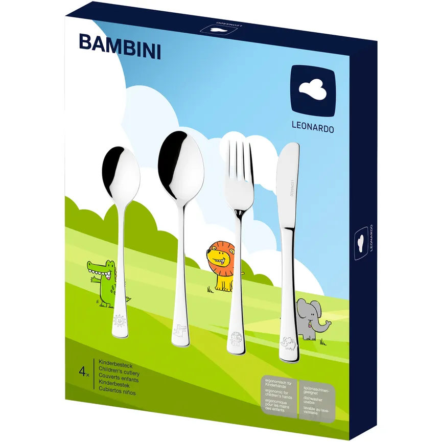 Kinderbesteck "Bambini" 4-tlg. detail