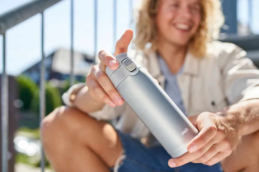 Isobecher Travel Mug Light dimensionsmarker