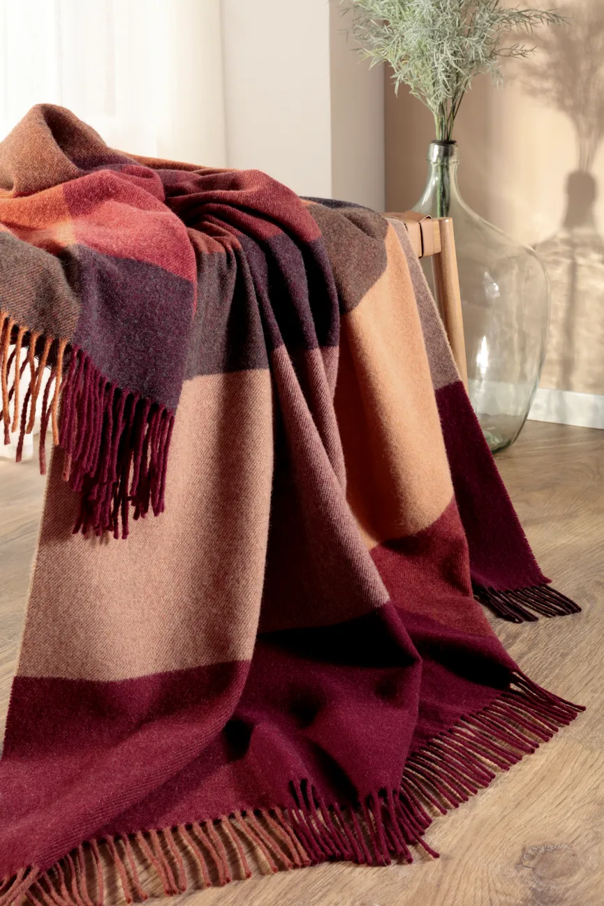 Plaid Pleasant ruby milieu