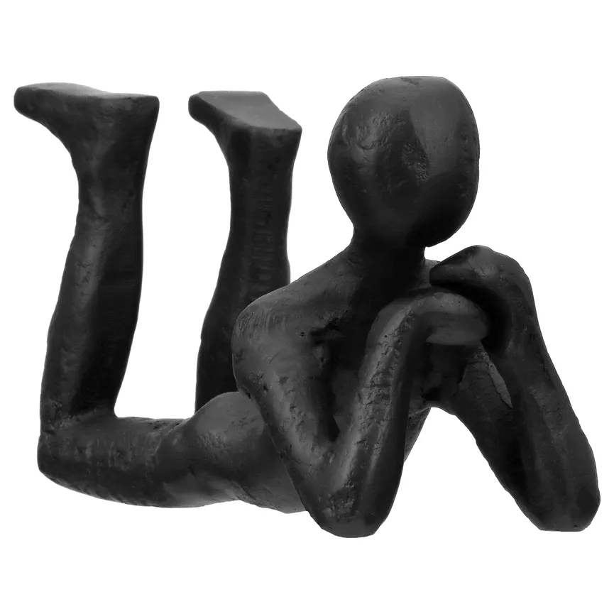 Figur "Thinking" schwarz hauptaufnahme