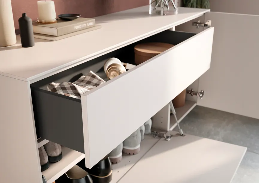 Schuhschrank 1K/1T/1S detail