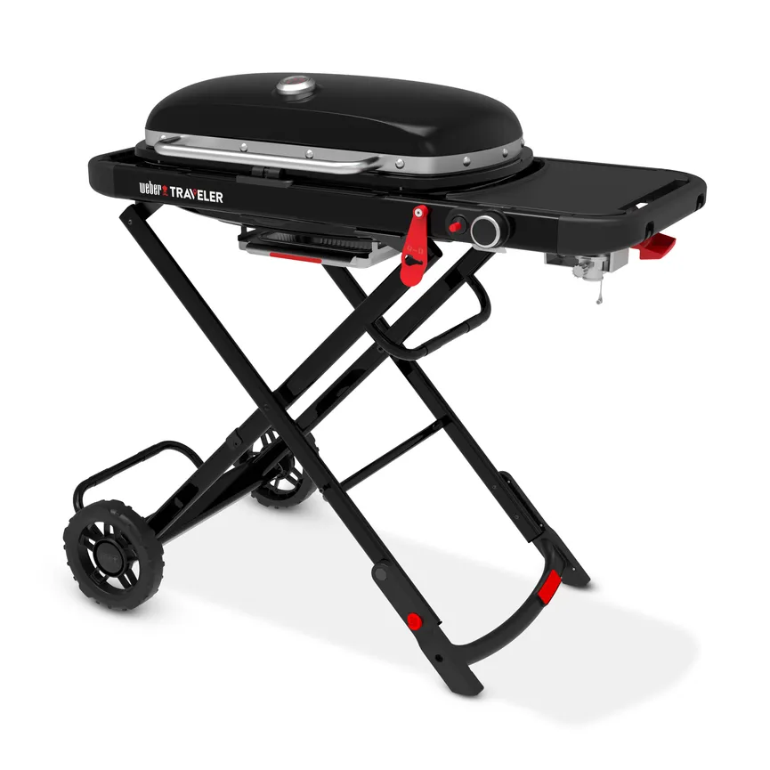 Weber Traveler Black detail