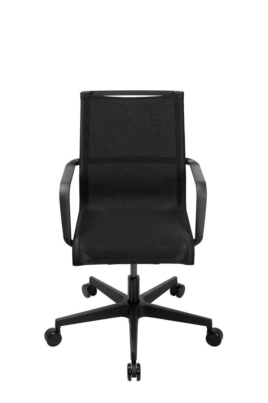 Drehstuhl schwarz detail