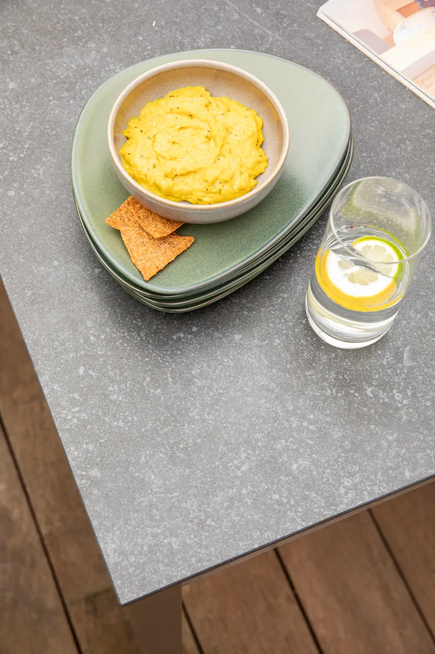 ETNA 210/270cm Edelstahl detail