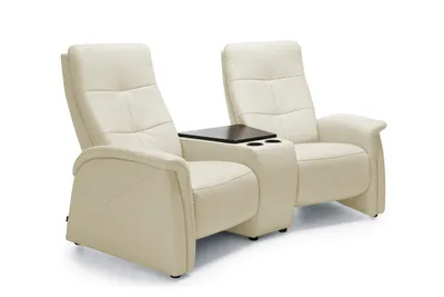 Rundsofa mit Zwischentisch