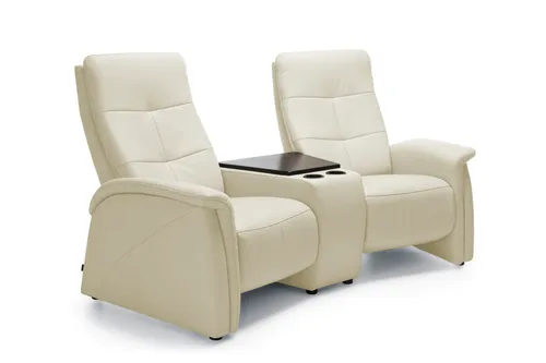 Rundsofa mit Zwischentisch