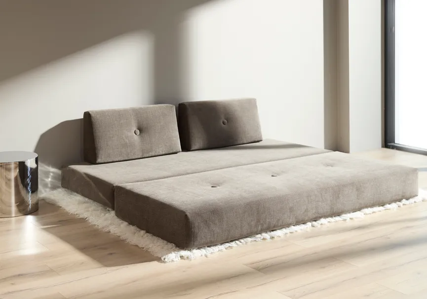 Klappsofa Drip Eiche detail