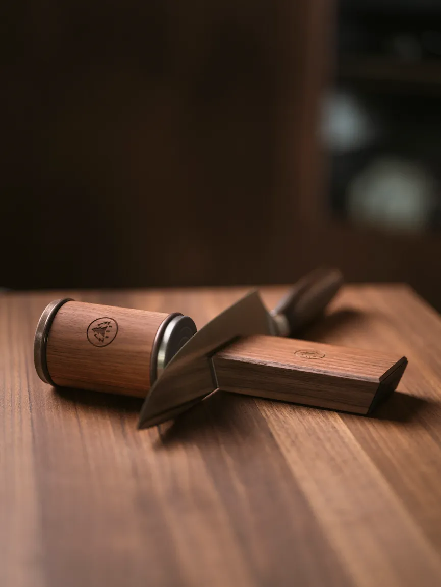 Rollschleifer Horl3 Nussbaum detail