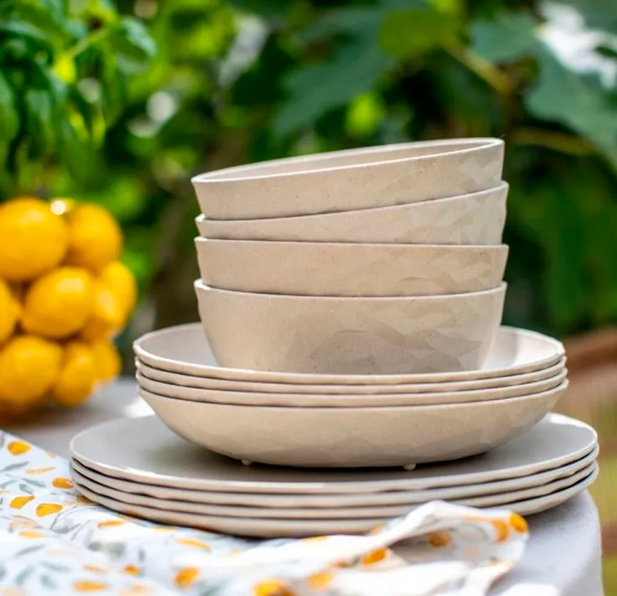 Suppenteller "Club" 4er-Set milieu