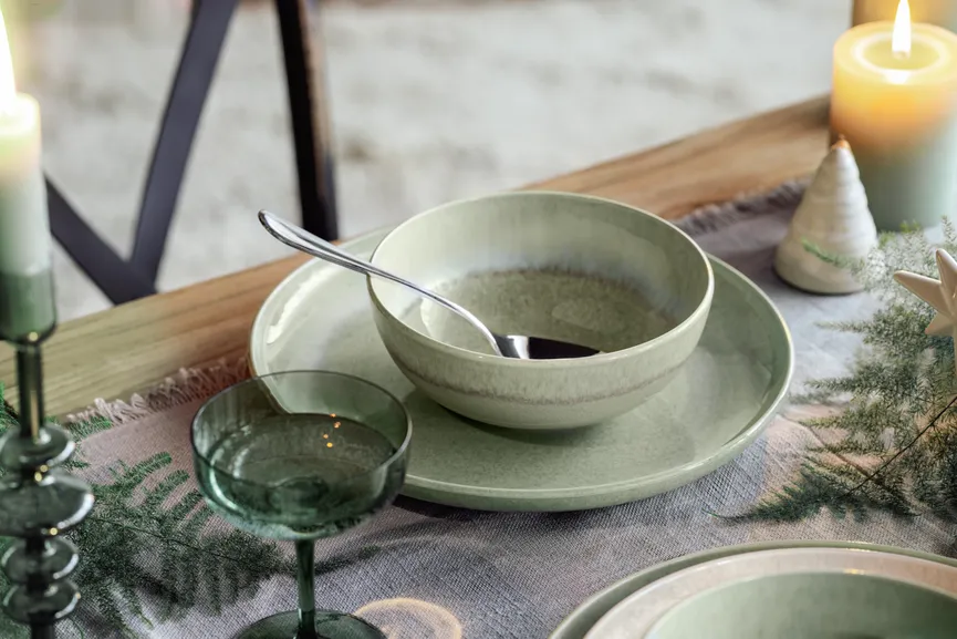 Müslischale "Perlemor" alga milieu