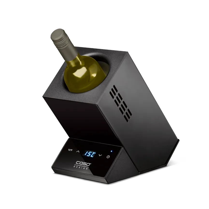 Weinkühler WineCase one black detail