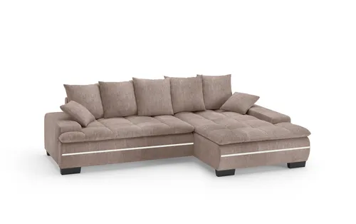 Ecksofa mit LED-Beleuchtung