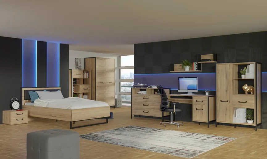Regal 2-trg. milieu