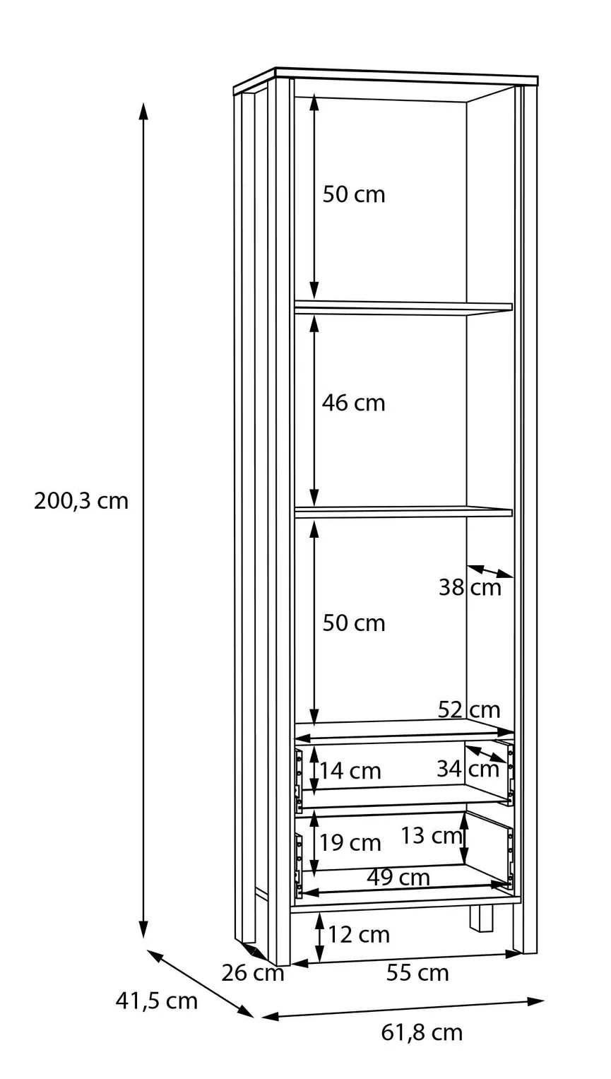 Vitrine detail