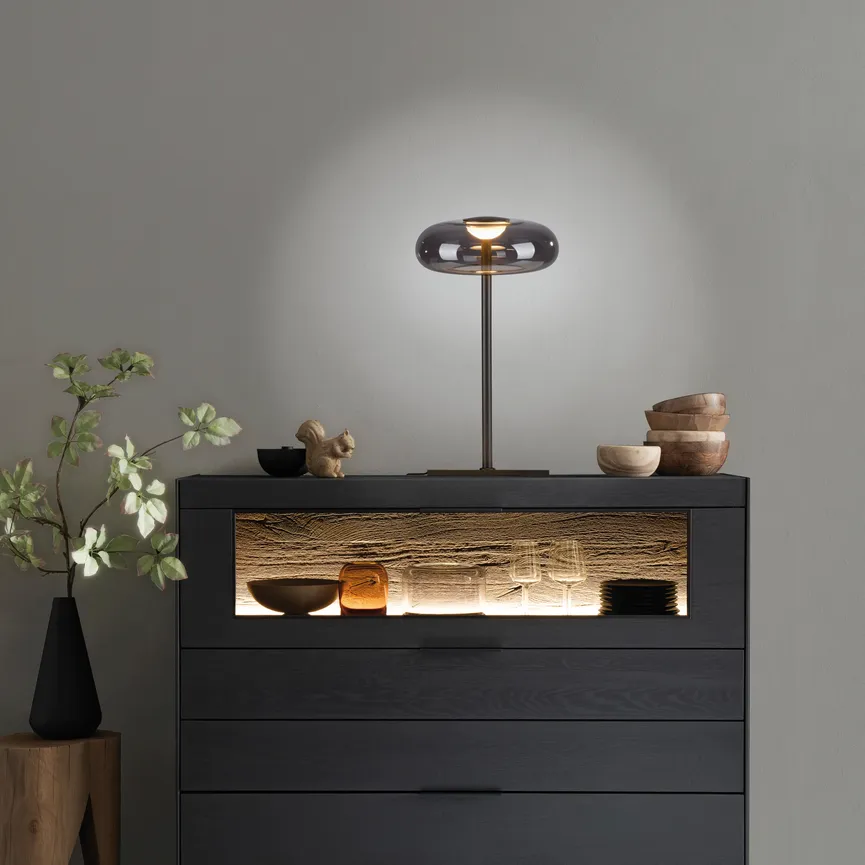 Tischleuchte "POSH" milieu