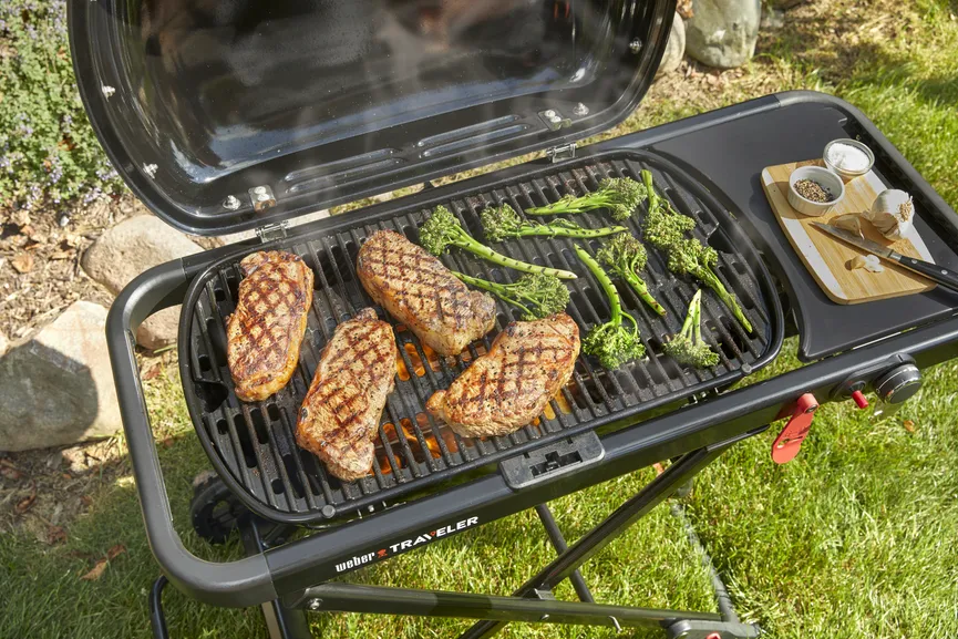 Weber Traveler Black milieu