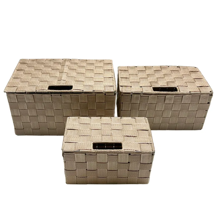 Korb-Set 3-tlg. braun hauptaufnahme