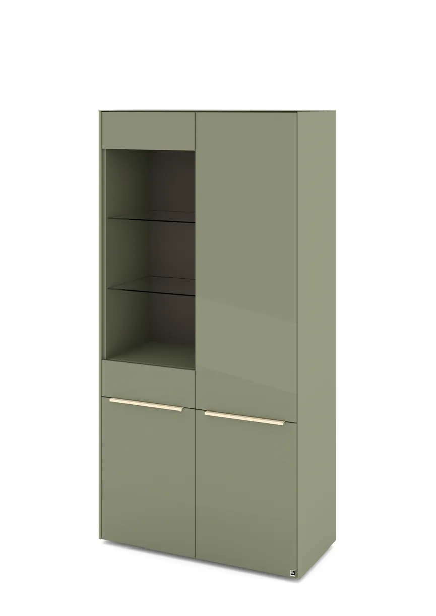 Vitrinenschrank detail