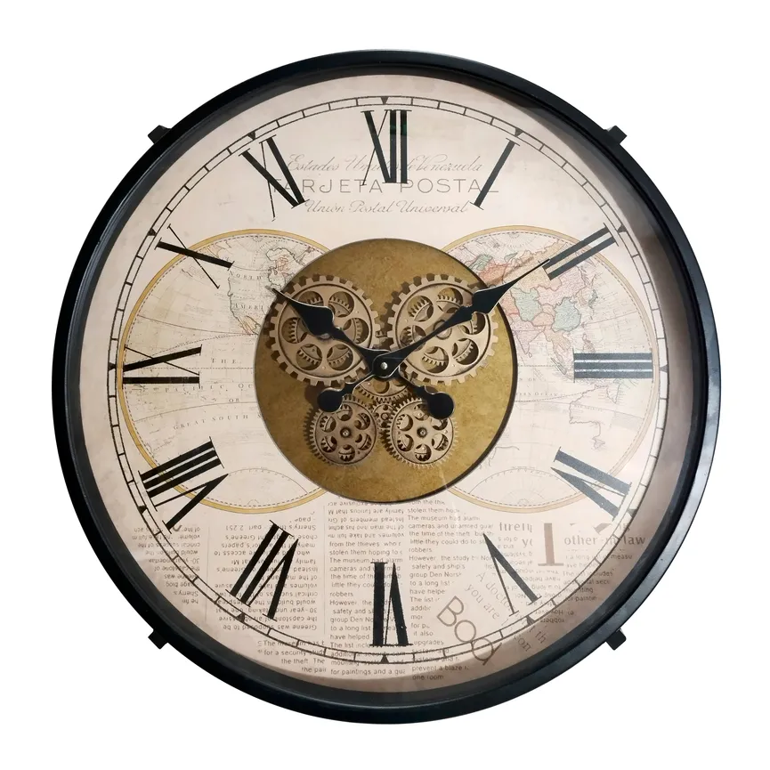 Beistelltisch mit Uhr detail