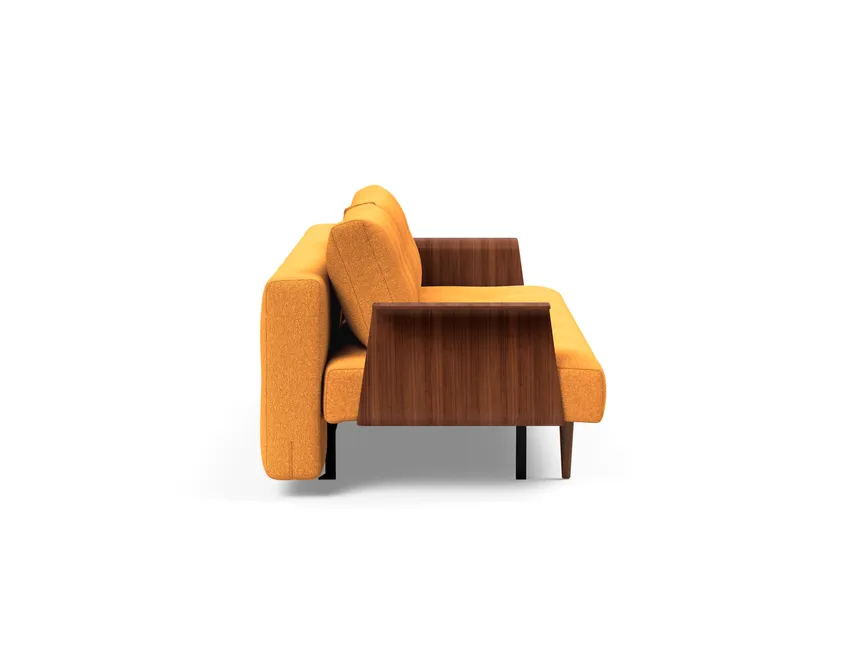 Sofa+AL dunkles Holz detail