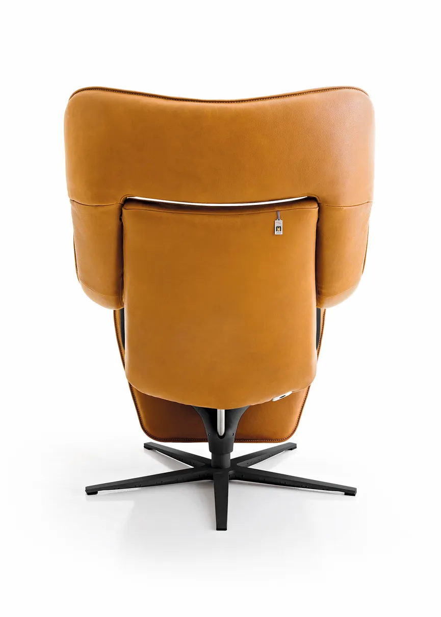 Sessel Yoko-1 DK schwarz detail