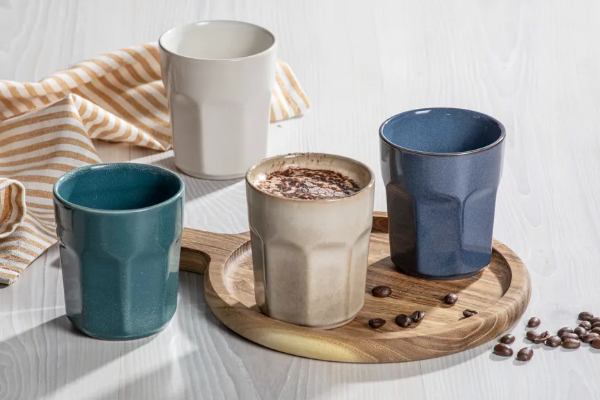 Becher "Elan" haferfarbe milieu