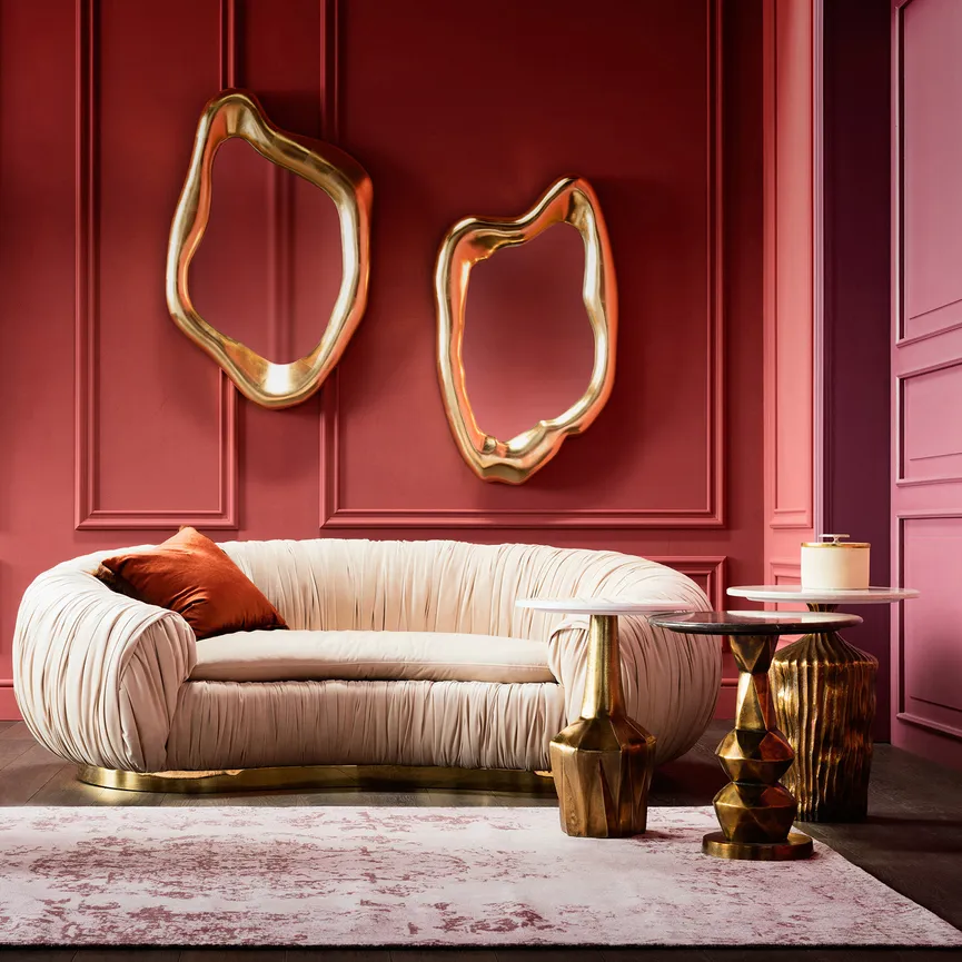 Wandspiegel "Hologram" milieu