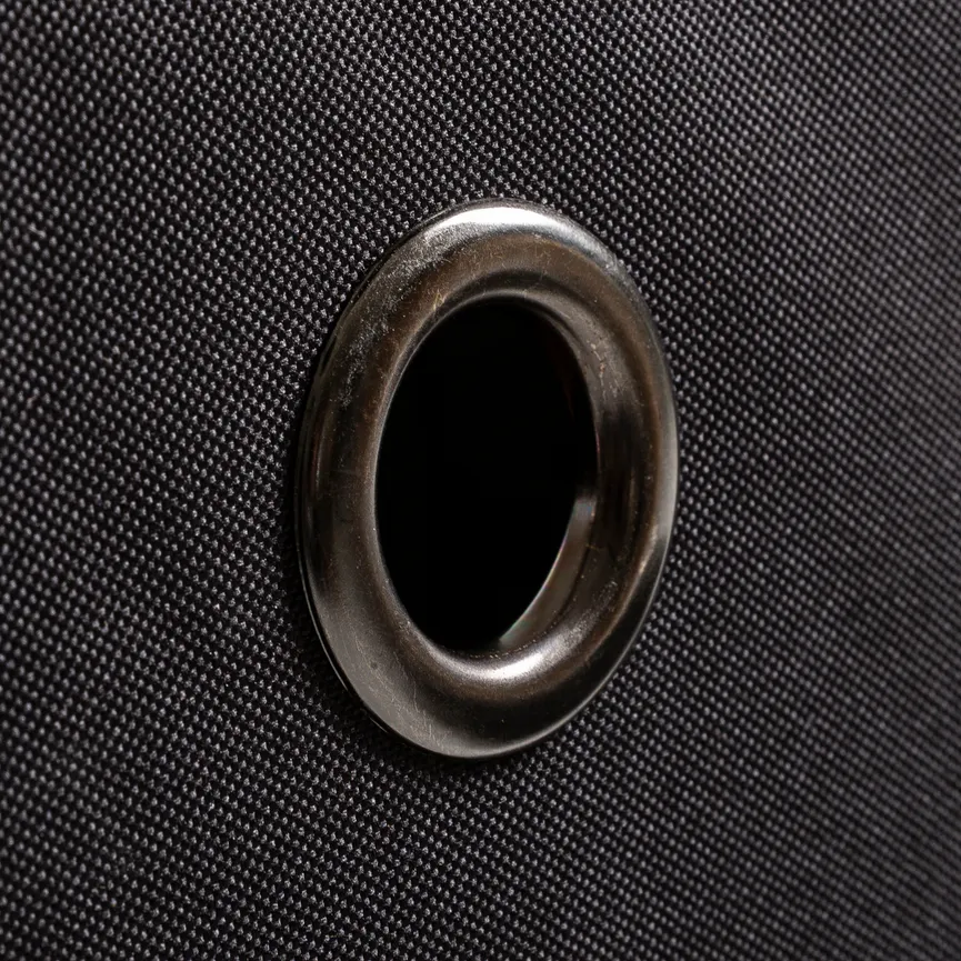 Aufbewahrungsbox schwarz detail