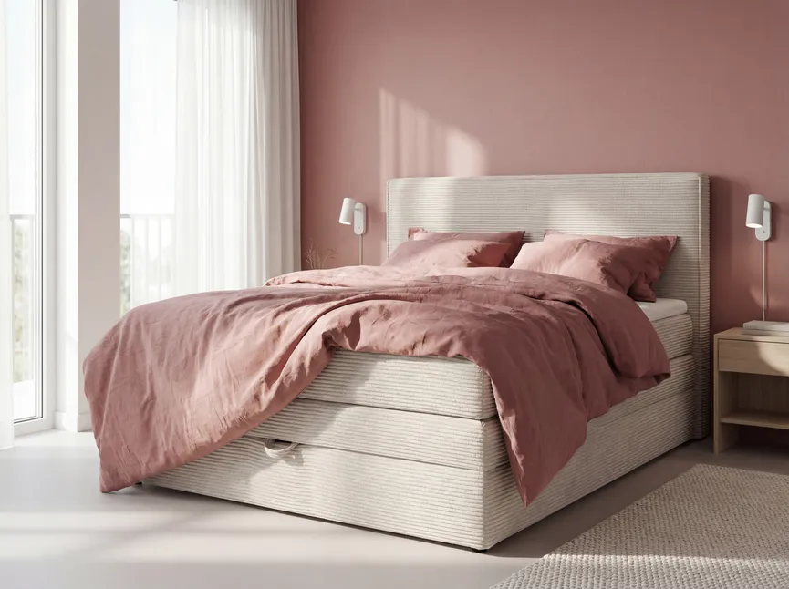 Boxspringbett 140x200 cm milieu