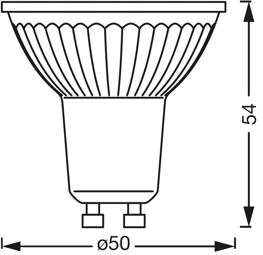 GU10/4,7W RGBW Strahler PAR16 detail