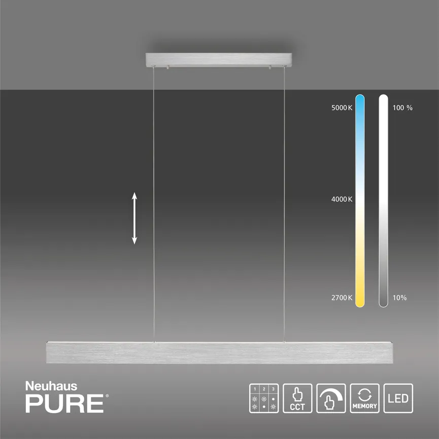 Pendelleuchte "PURE-Motion" detail