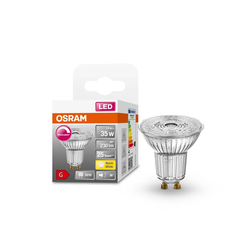 GU10/3,4 Watt LED Strahler dim detail