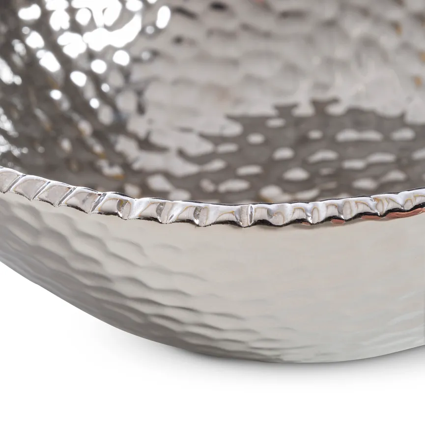 Schale silber detail