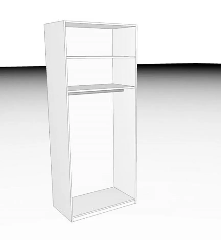 Drehtürenschrank Basic detail