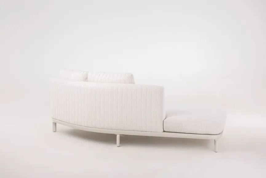 Loungesofa-Set Creme detail