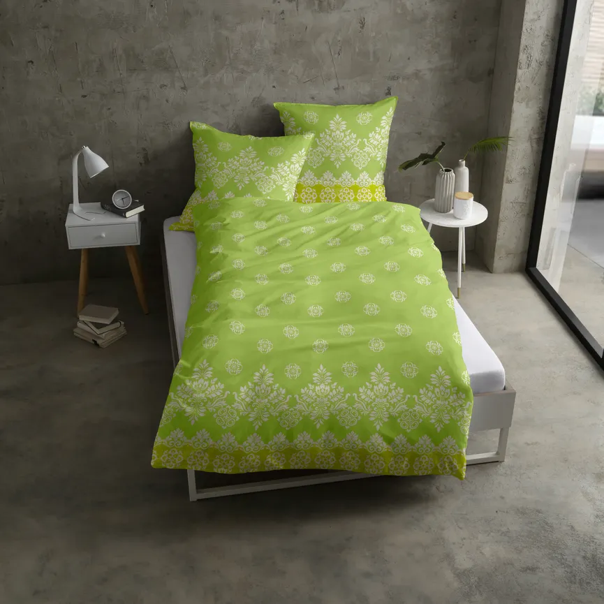 Satin-Bettw.Oria 155x220 milieu
