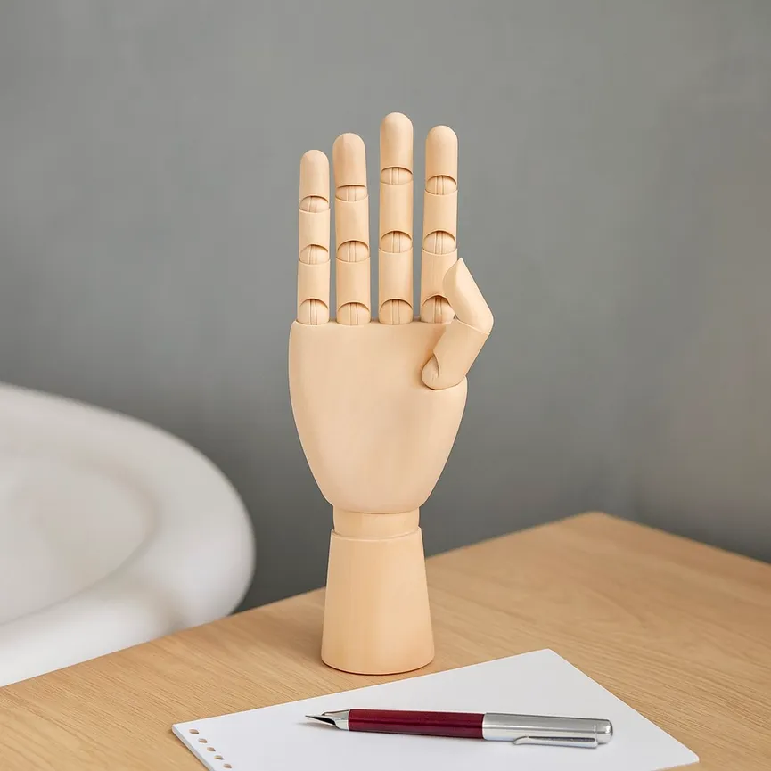 Figur "Hand" natur milieu