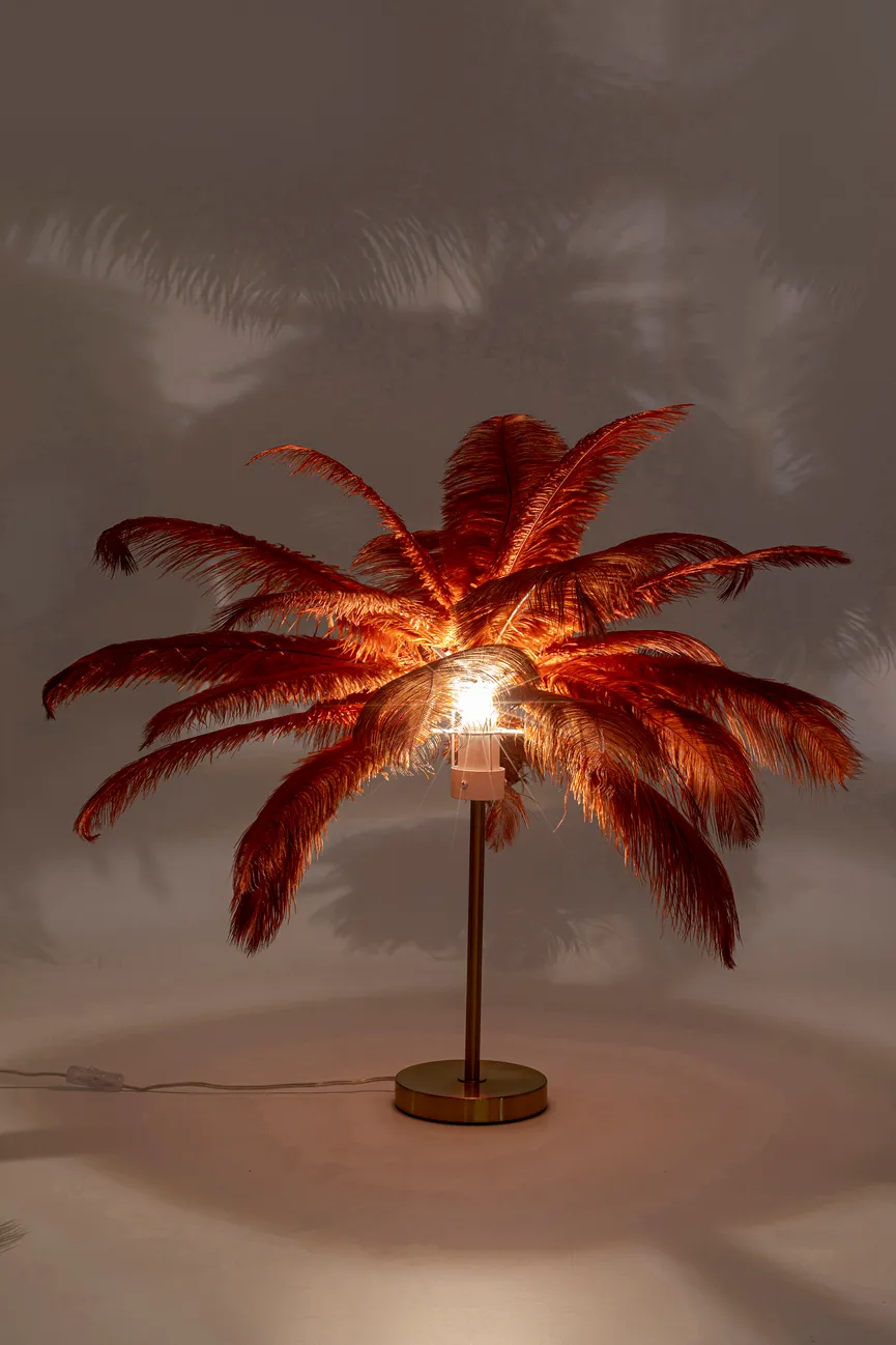 Tischleuchte "Feather Palm" detail