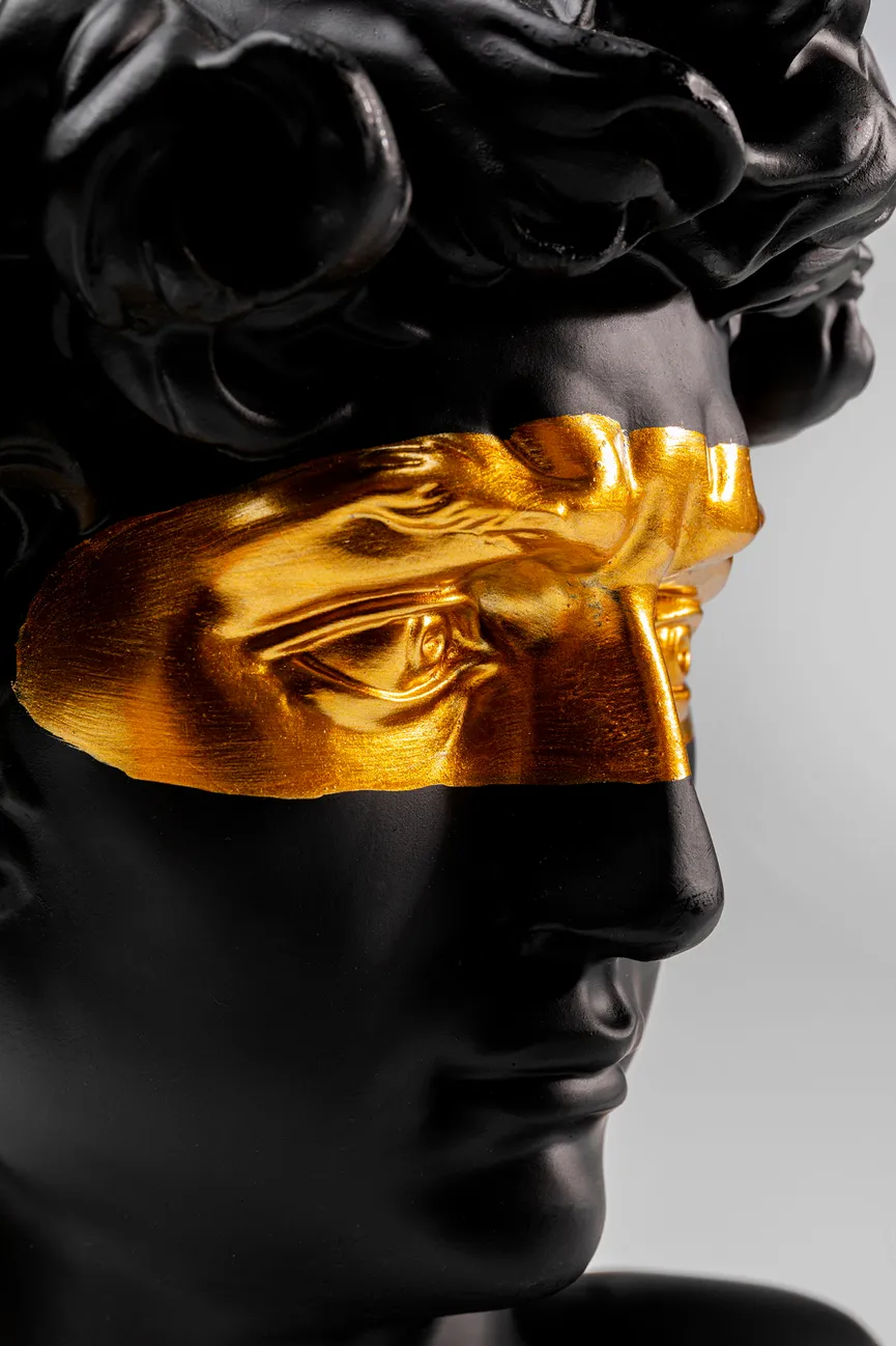 Figur "David Eyes" Büste detail