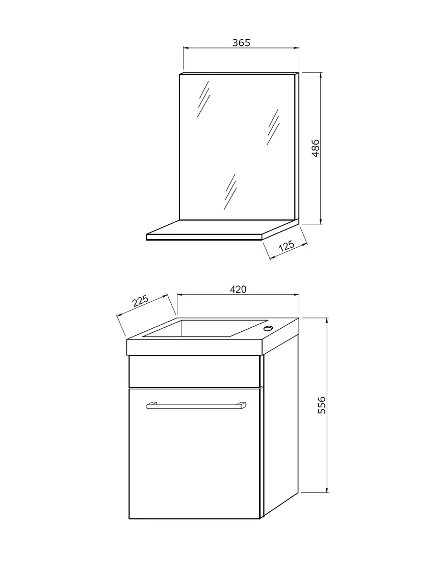 *Gästebadblock 4050 detail