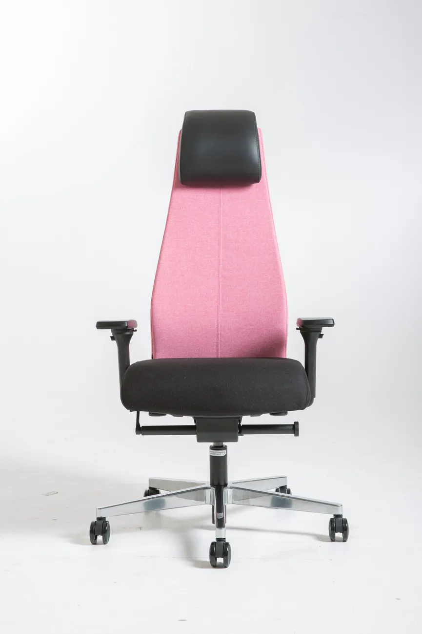 Drehstuhl pink/schwarz material_farbe