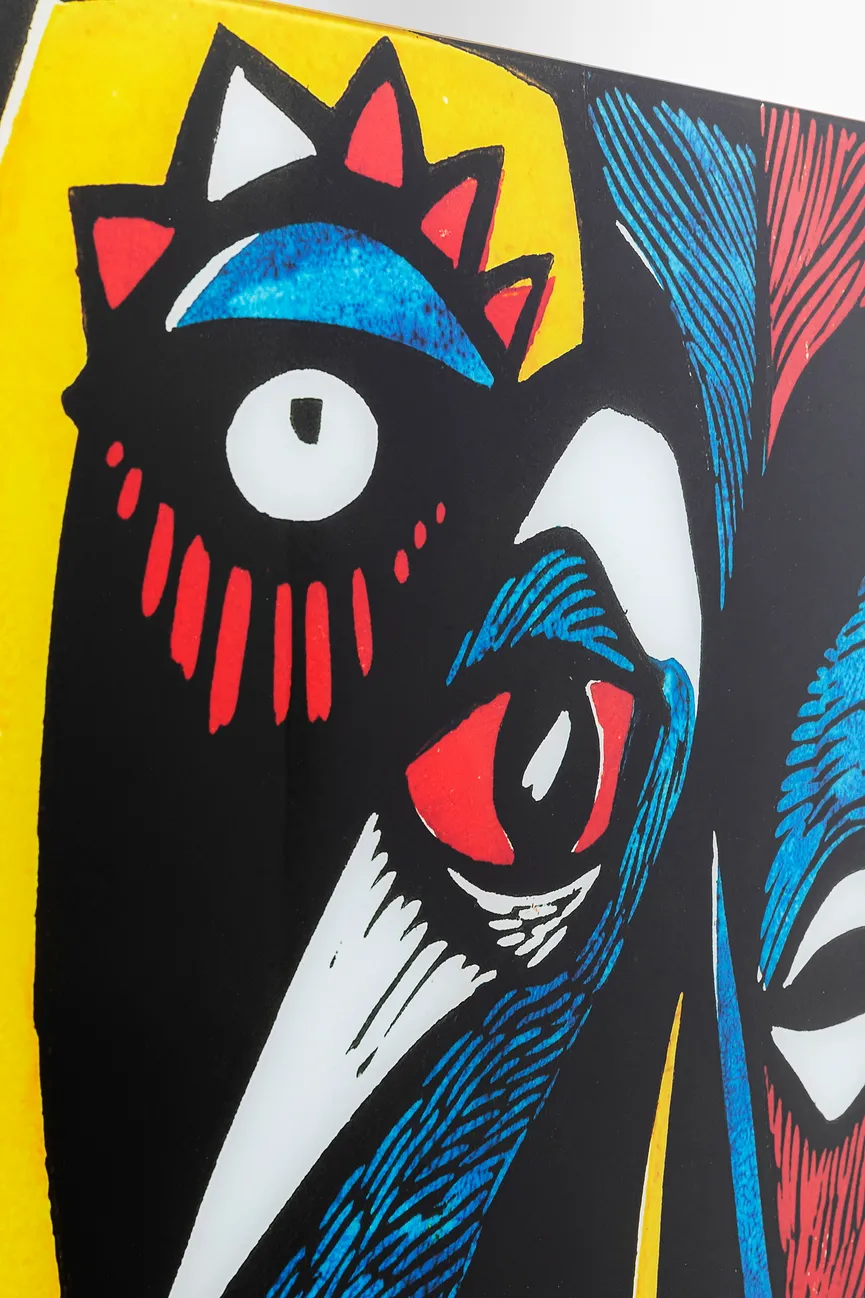 Wandbild detail