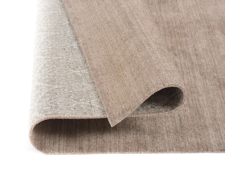 Handwebteppich wendbar detail