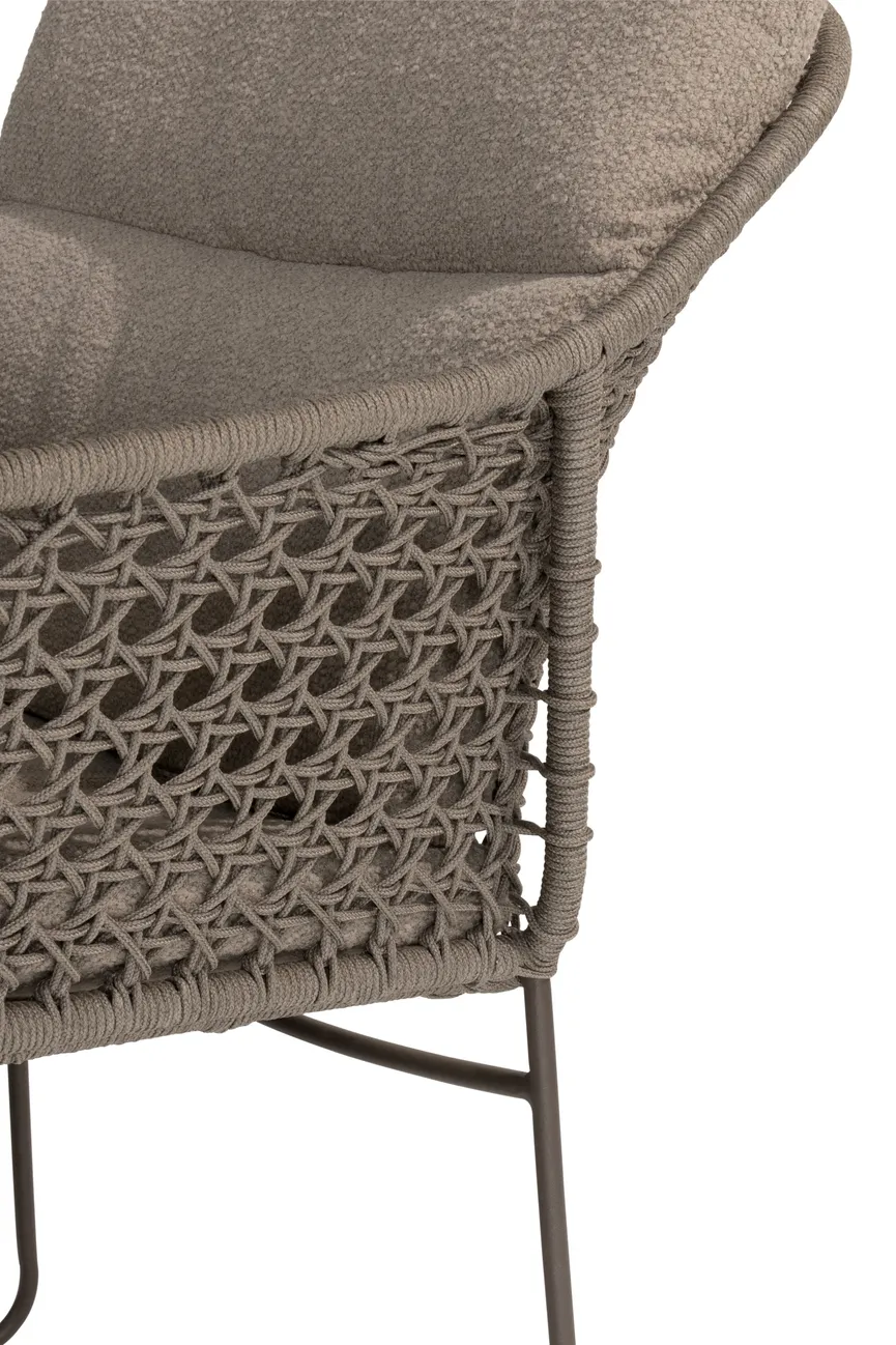 ** Sessel Moretti terre detail