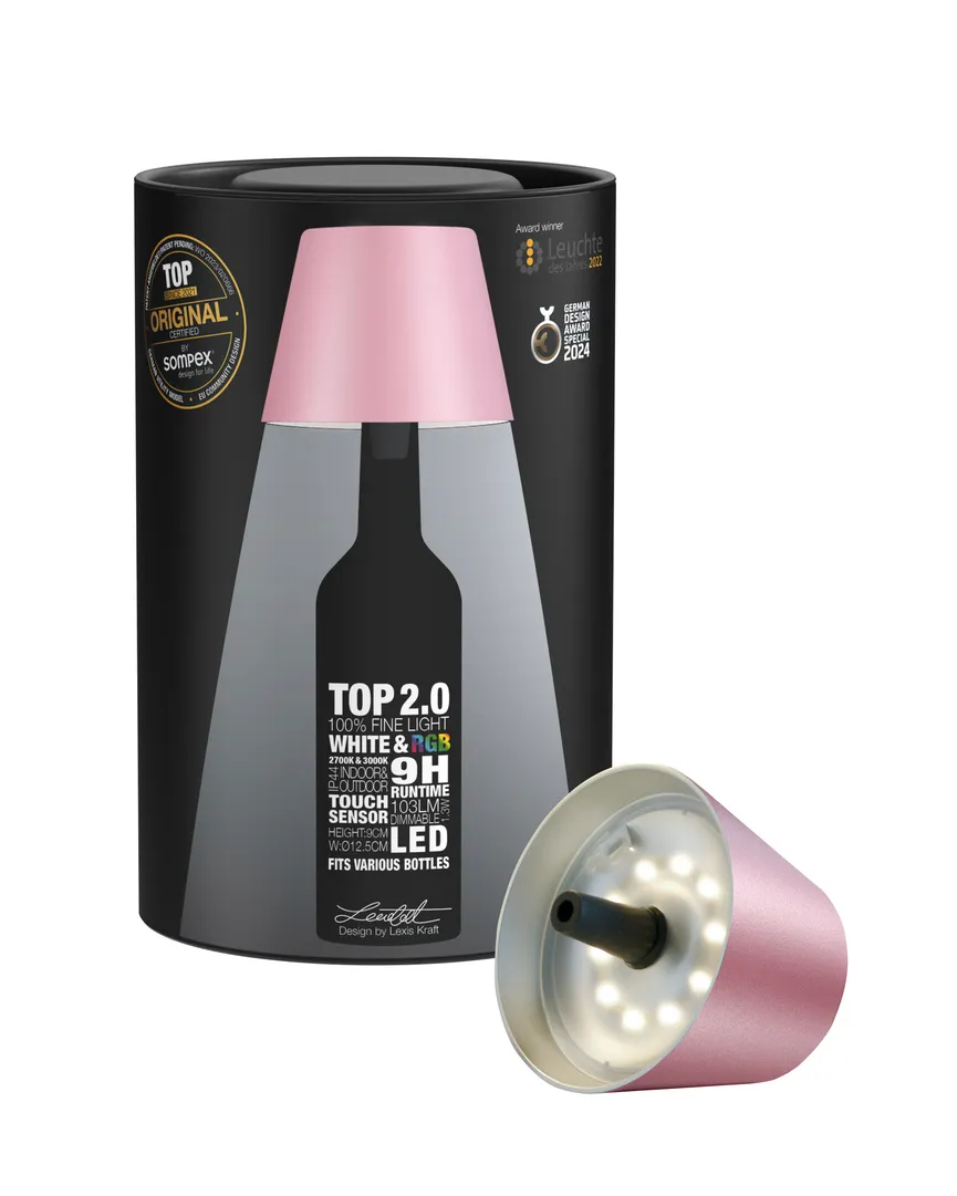 Flaschenleuchte "Top 2.0" detail