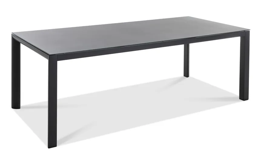 Tisch Hellgrau 220x100 cm hauptaufnahme