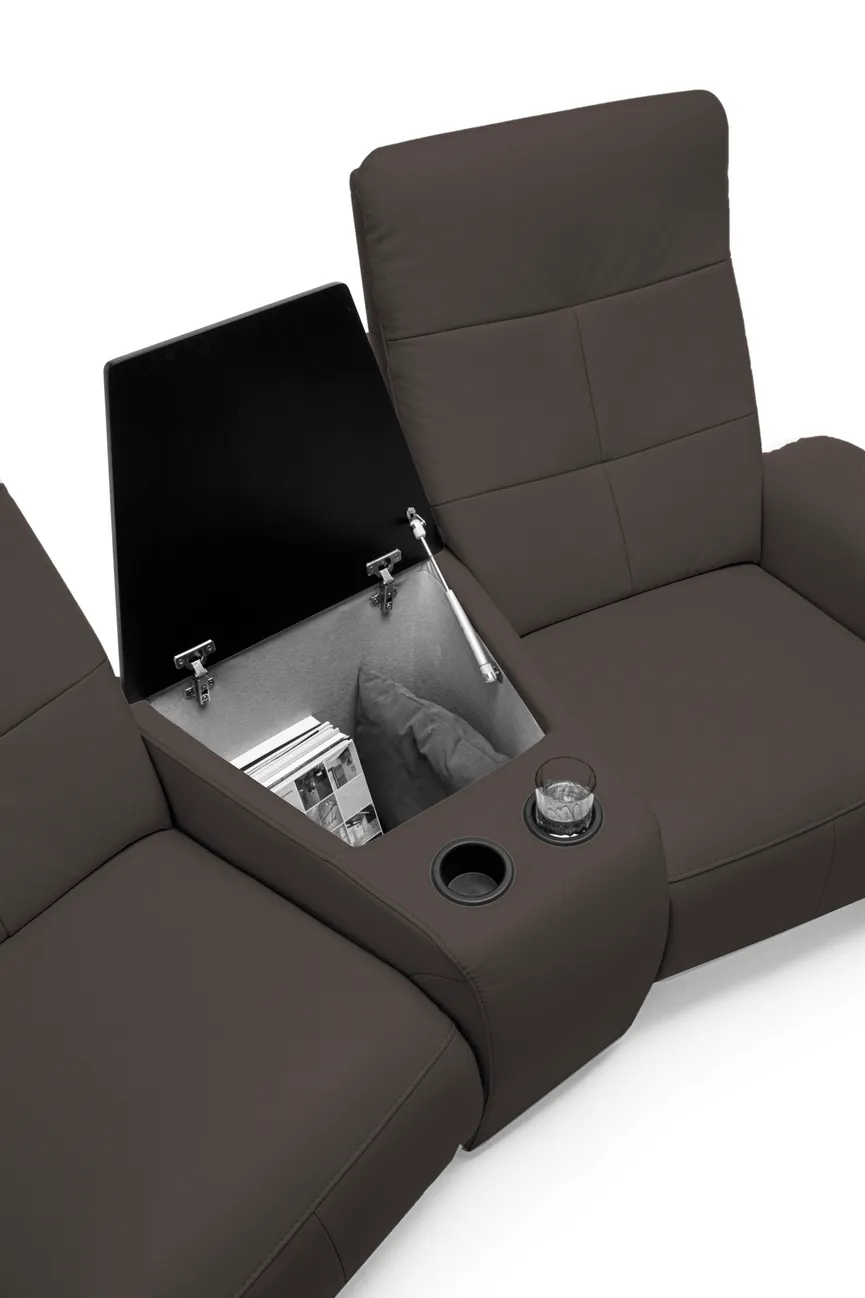 Rundsofa mit Zwischentisch detail
